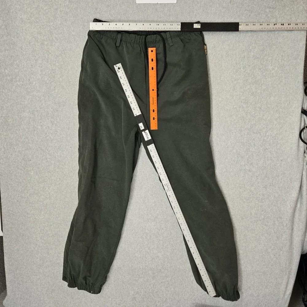 Browning Men Pants L/G Green Goretex Rain Pants Microfiber 302-511 READ